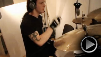 Flow recording drums for Saints of Eden - video